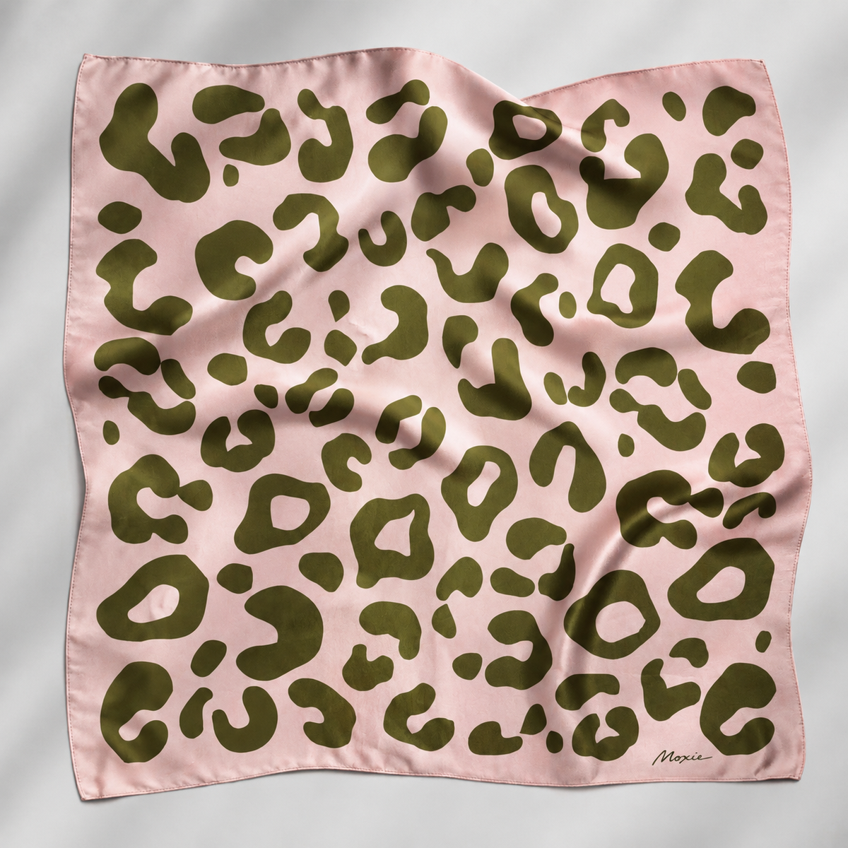 Silk Scarf "Untamed" - Creole Pink